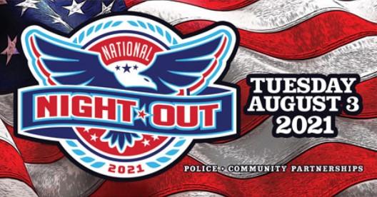 National Night Out – Tonight 08/03/2021
