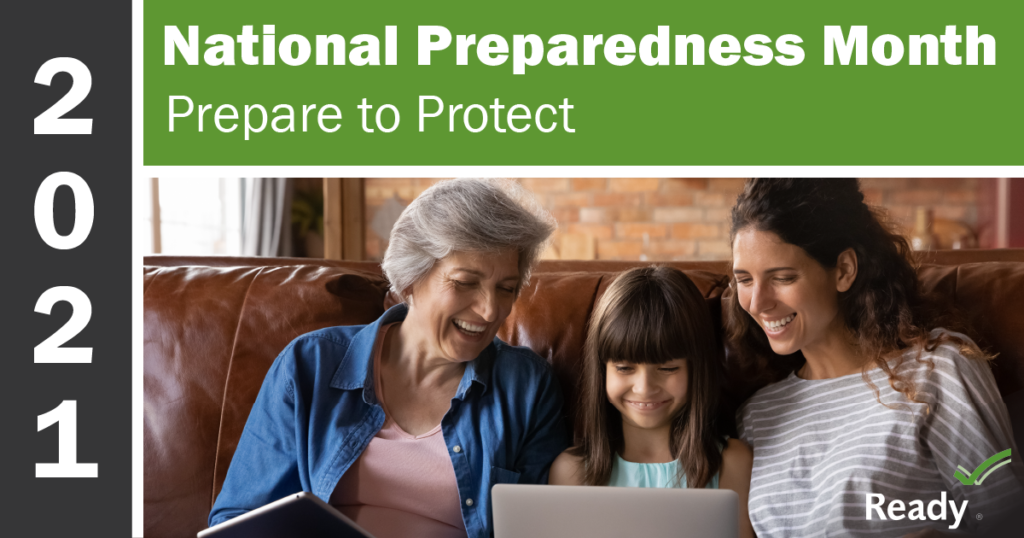 September is National Preparedness Month