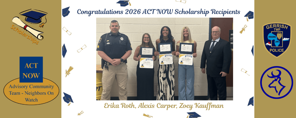 2026 ACT NOW Scholarship Recipients